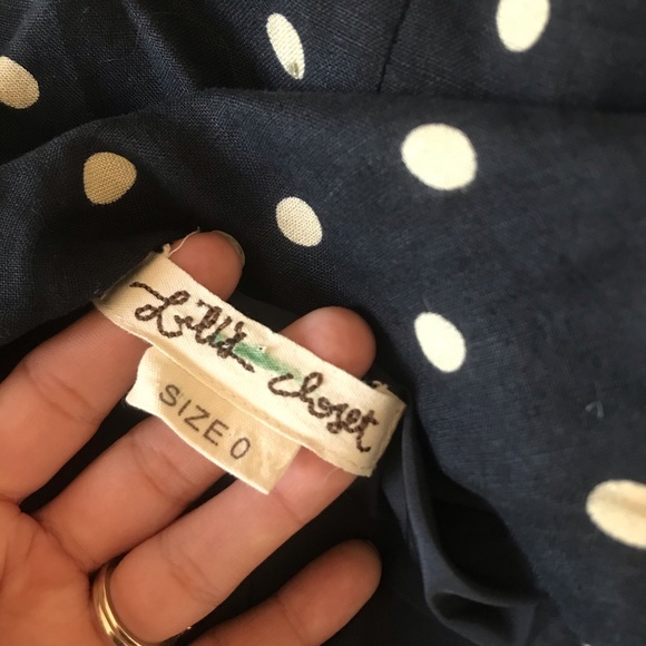 Anthropologie Lili's Closet Dropped Dots Dress - Picture 8 of 8